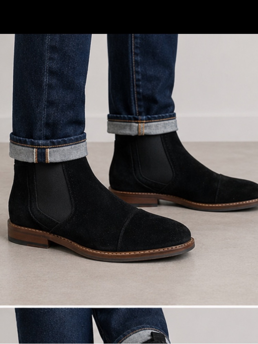 New Chelsea Suede Boots.